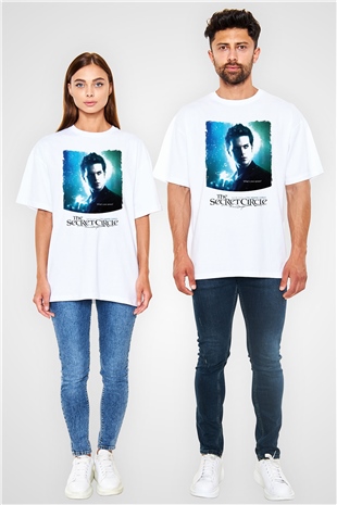 Secret Circle Beyaz Oversize Tişört Oversize T-shirt