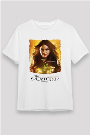 Secret Circle Beyaz Unisex Tişört T-Shirt