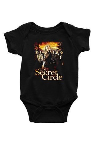 Secret Circle Siyah Bebek Body - Zıbın