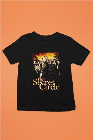 Secret Circle Siyah Unisex Çocuk Tişört