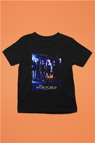 Secret Circle Siyah Unisex Çocuk Tişört