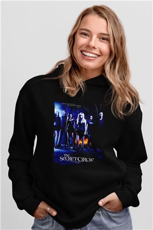 Secret Circle Siyah Unisex Hoodie