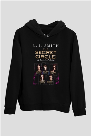 Secret Circle Siyah Unisex Hoodie