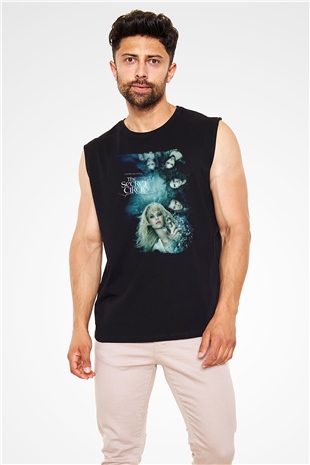 Secret Circle Siyah Unisex Kolsuz Tişört