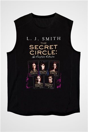 Secret Circle Siyah Unisex Kolsuz Tişört