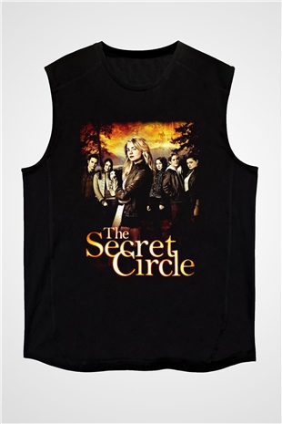 Secret Circle Siyah Unisex Kolsuz Tişört
