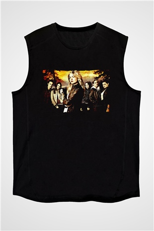 Secret Circle Siyah Unisex Kolsuz Tişört
