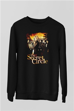 Secret Circle Siyah Unisex Sweatshirt