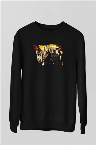 Secret Circle Siyah Unisex Sweatshirt