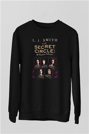 Secret Circle Siyah Unisex Sweatshirt