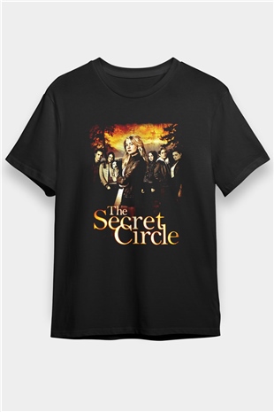 Secret Circle Siyah Unisex Tişört T-Shirt