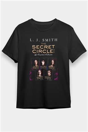 Secret Circle Siyah Unisex Tişört T-Shirt