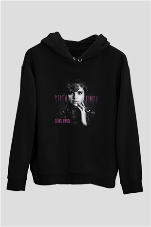 Selena Gomez Siyah Unisex Hoodie
