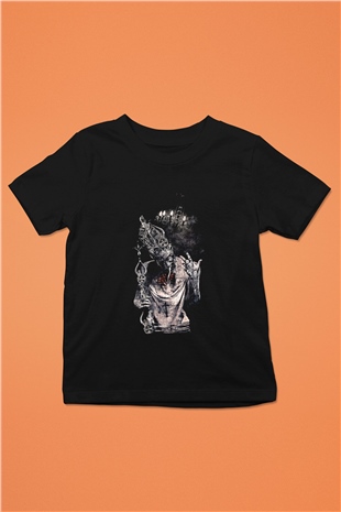 Septicflesh Baskılı Unisex Siyah Çocuk Tişört - Tshirt