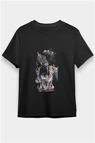 Septicflesh Baskılı Unisex Siyah Tişört - Tshirt