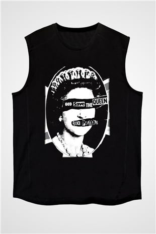 Sex Pistols Siyah Unisex Kolsuz Tişört
