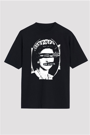 Sex Pistols Siyah Unisex Oversize Tişört T-Shirt