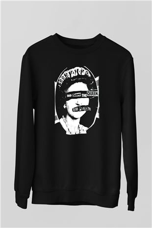Sex Pistols Siyah Unisex Sweatshirt