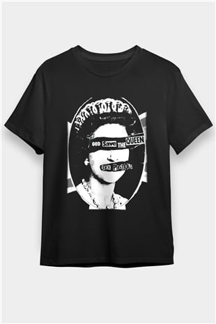 Sex Pistols Siyah Unisex Tişört T-Shirt - TişörtFabrikası