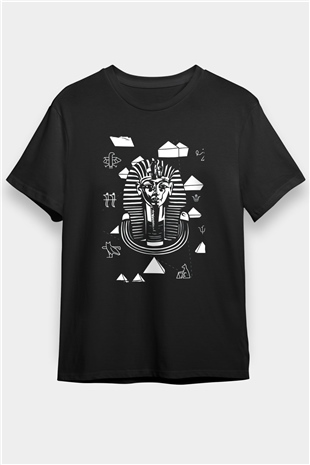 Sfenks Siyah Unisex Tişört T-Shirt - TişörtFabrikası
