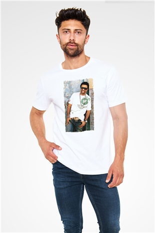 Shaggy Beyaz Unisex Tişört T-Shirt - TişörtFabrikası