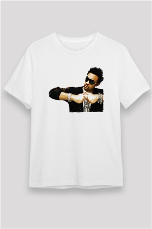 Shaggy Beyaz Unisex Tişört T-Shirt - TişörtFabrikası