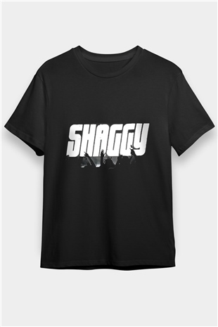 Shaggy Siyah Unisex Tişört T-Shirt - TişörtFabrikası