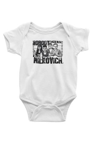 Shameless Baskılı Beyaz Unisex Bebek Body - Zıbın