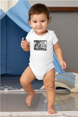 Shameless Baskılı Beyaz Unisex Bebek Body - Zıbın