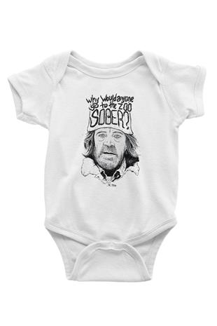 Shameless Baskılı Beyaz Unisex Bebek Body - Zıbın