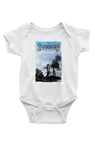 Shannara Chronicles Beyaz Bebek Body - Zıbın