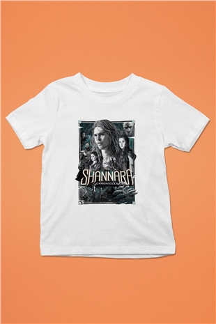 Shannara Chronicles Beyaz Unisex Çocuk Tişört