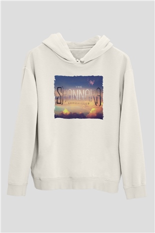 Shannara Chronicles Beyaz Unisex Hoodie