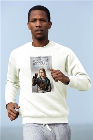 Shannara Chronicles Beyaz Unisex Sweatshirt