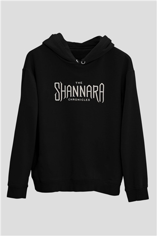 Shannara Chronicles Siyah Unisex Hoodie
