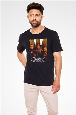Shannara Chronicles Siyah Unisex Tişört T-Shirt