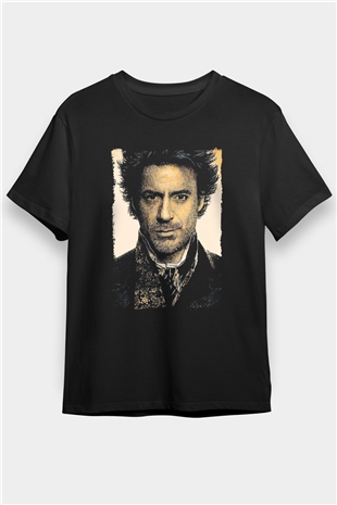 Sherlock Beyaz Unisex Tişört T-Shirt