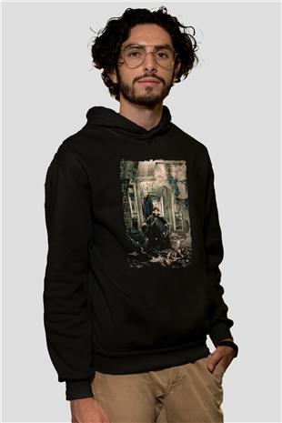 Sherlock Siyah Unisex Hoodie