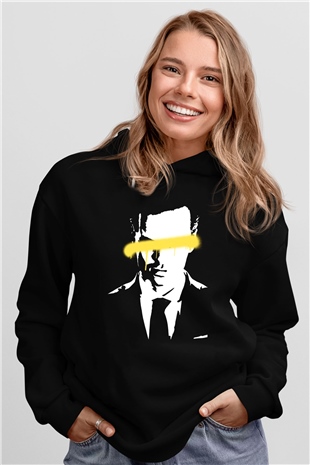 Sherlock Siyah Unisex Hoodie
