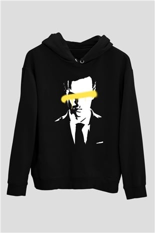 Sherlock Siyah Unisex Hoodie