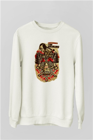 Shining Beyaz Unisex Sweatshirt