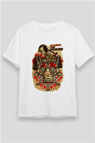 Shining Beyaz Unisex Tişört