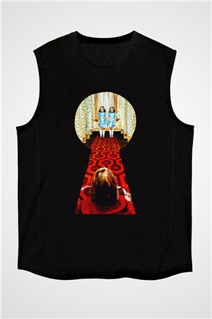 Shining Siyah Unisex Kolsuz Tişört