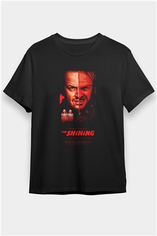 Shining Siyah Unisex Tişört