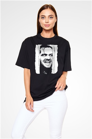 Shining Siyah Oversize Tişört