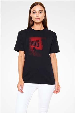 Shining Siyah Unisex Tişört
