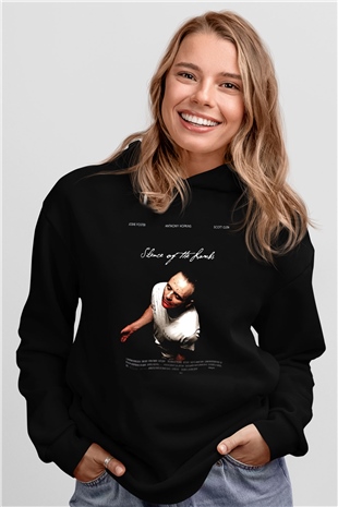 Silence of the Lambs Siyah Unisex Hoodie