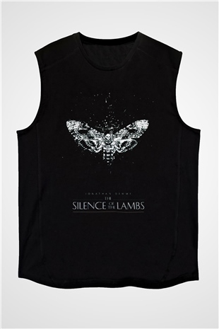 Silence of the Lambs Siyah Unisex Kolsuz Tişört