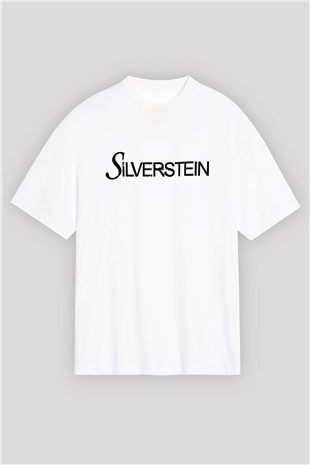 Silverstein Beyaz Unisex Oversize Tişört T-Shirt