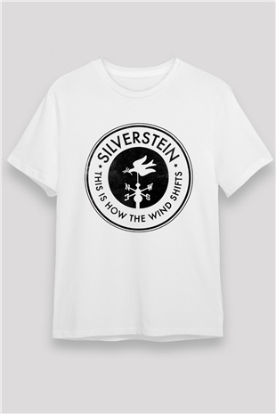 Silverstein Beyaz Unisex Tişört T-Shirt - TişörtFabrikası